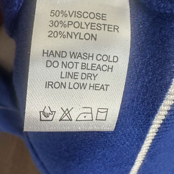 EE:SOME Blue Bow-tie Sweater L - Picture 6 of 7